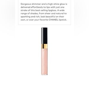 Chanel Levres Scintillantes Glossimer #94 Sundress HTF!